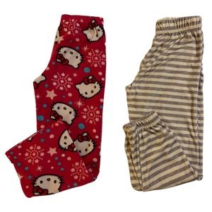 Toddler/Kids Justice Hello Kitty Pajamas Lot size 7